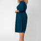 Vestido Iman Feminino Leota Azul
