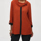 Joseph Ribkoff - Oversized Marled Cowl Sweater