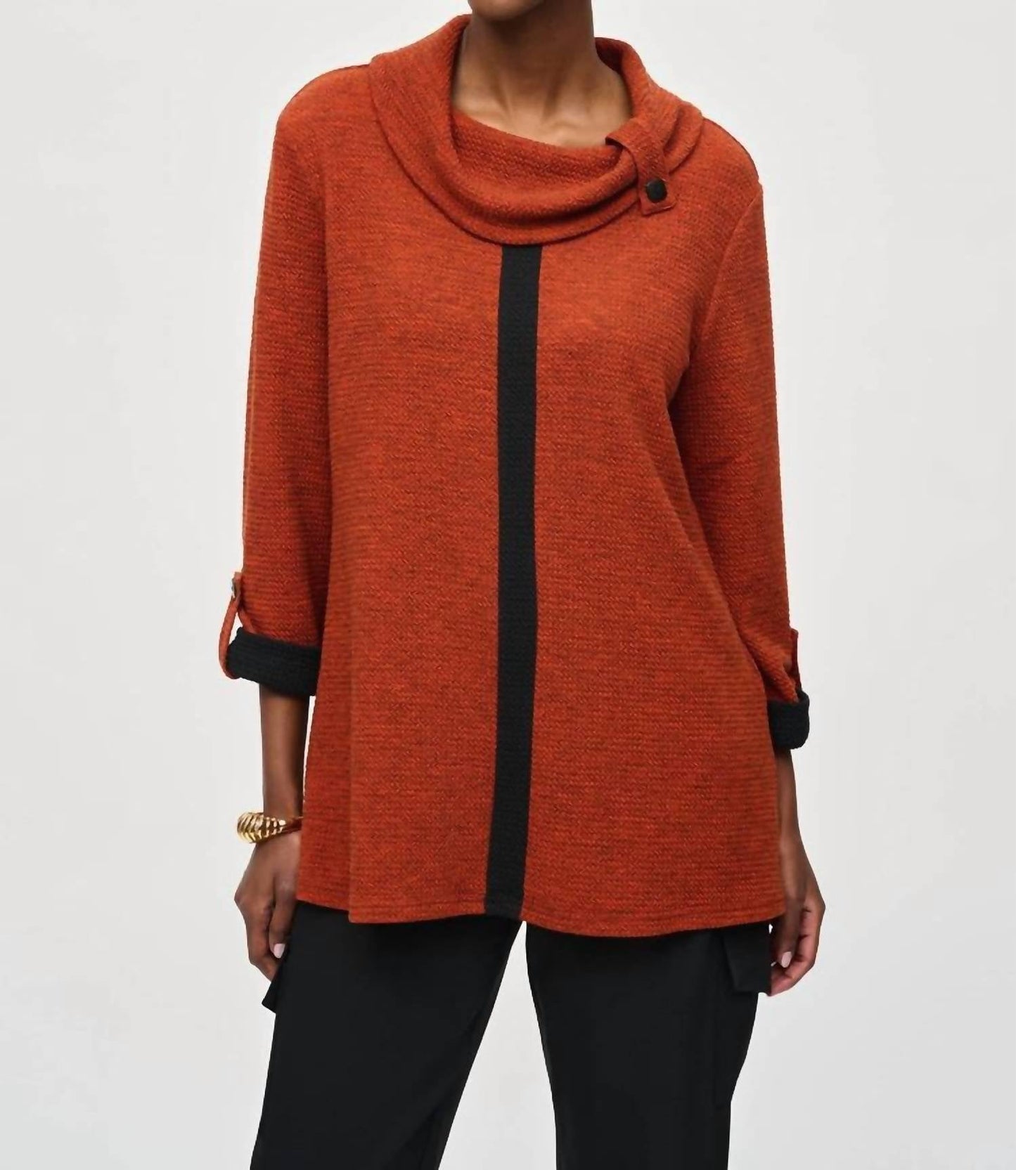 Joseph Ribkoff - Oversized Marled Cowl Sweater