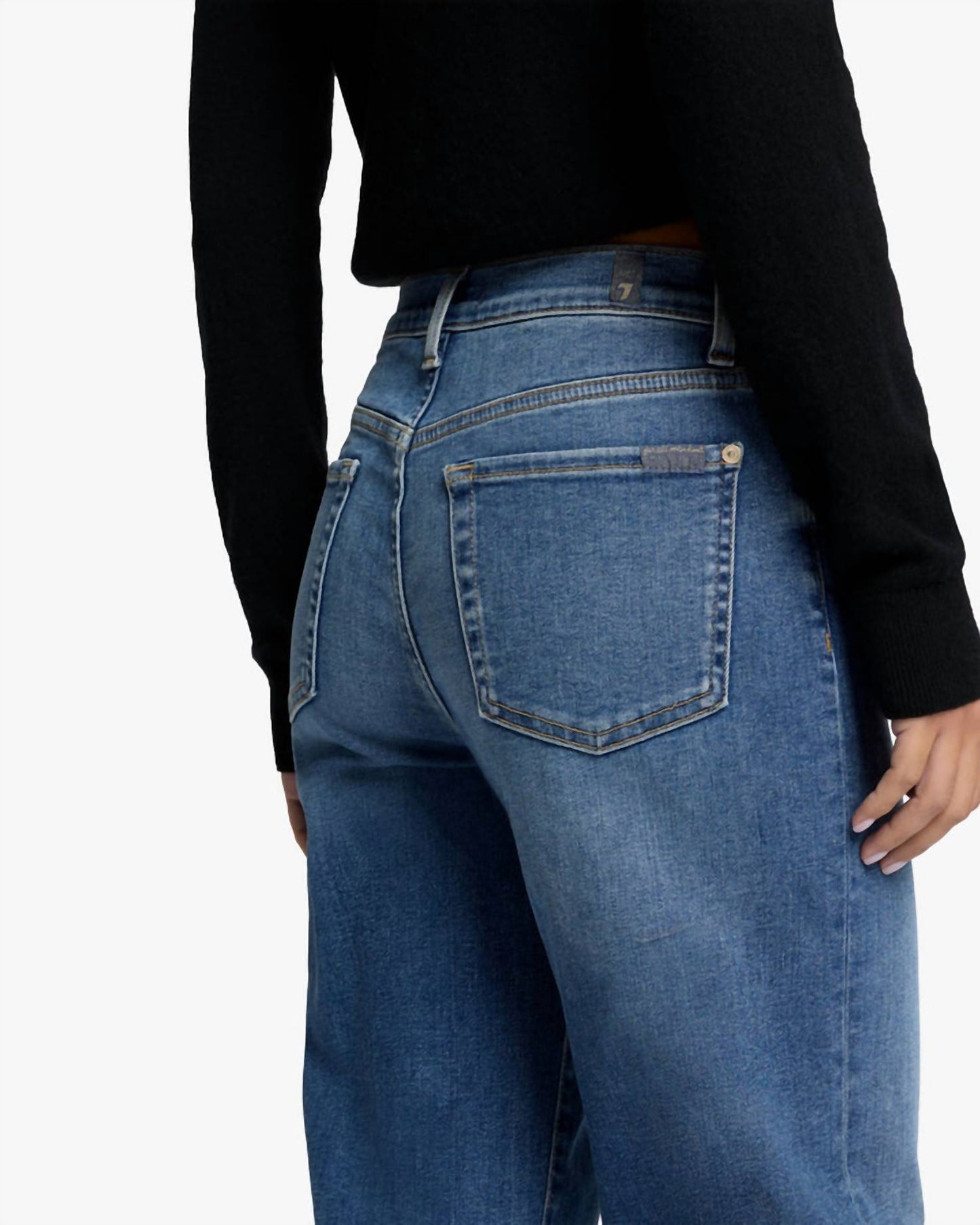 7 For All Mankind - Cropped Alexa Jeans