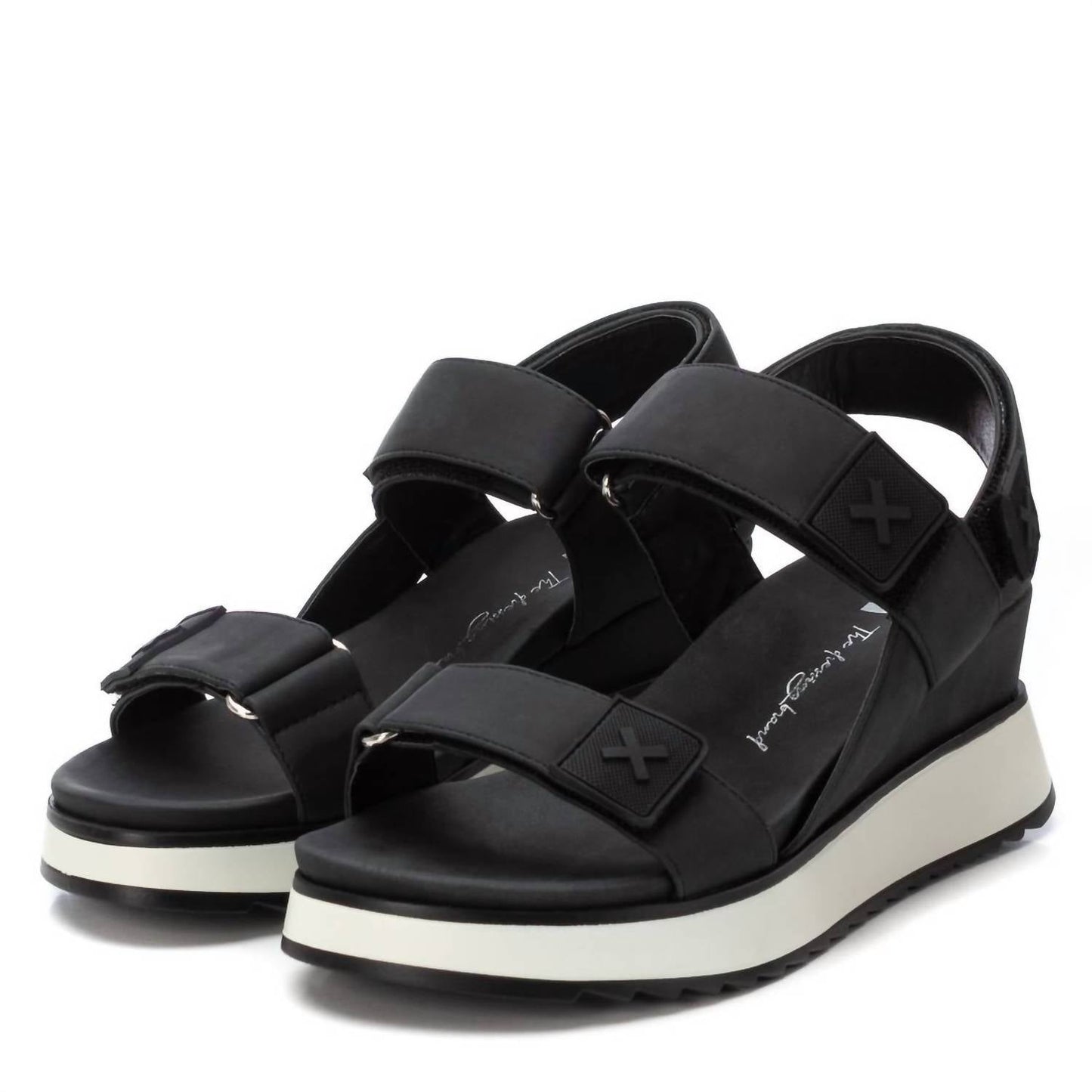 Xti - Women's Suede Wedge Sandals