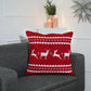 Reindeer Jacquard Holiday Pillow – 24x24"