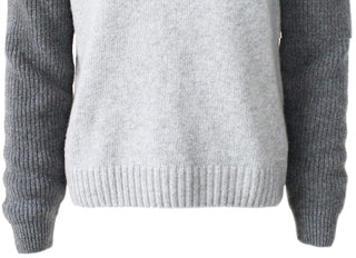 Suéter de beisebol Benson masculino Mon Tremblant Relaxed Fit, cinza, tamanho médio