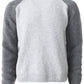 Suéter de beisebol Benson masculino Mon Tremblant Relaxed Fit, cinza, tamanho médio