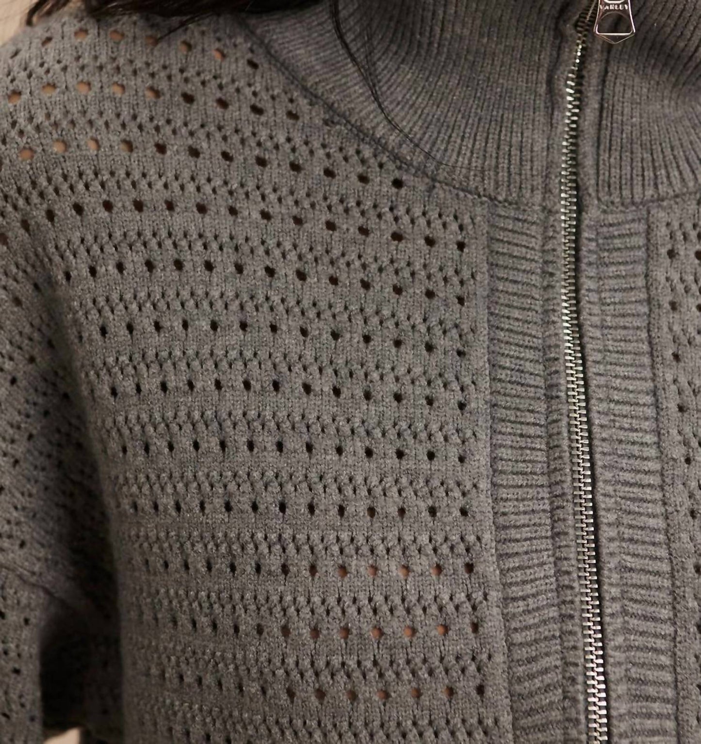 Varley - Darla Half Zip Knit Sweater