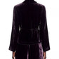 Eileen Fisher - High Collar Velvet Jacket