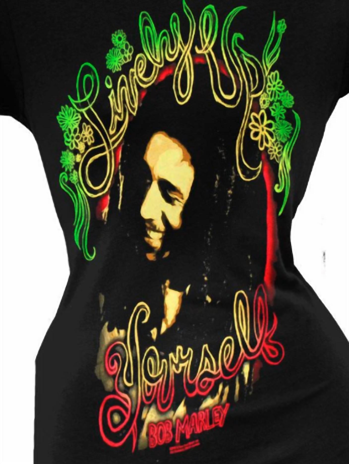 Bob Marley - Women's Yourself Juniors T-shirt