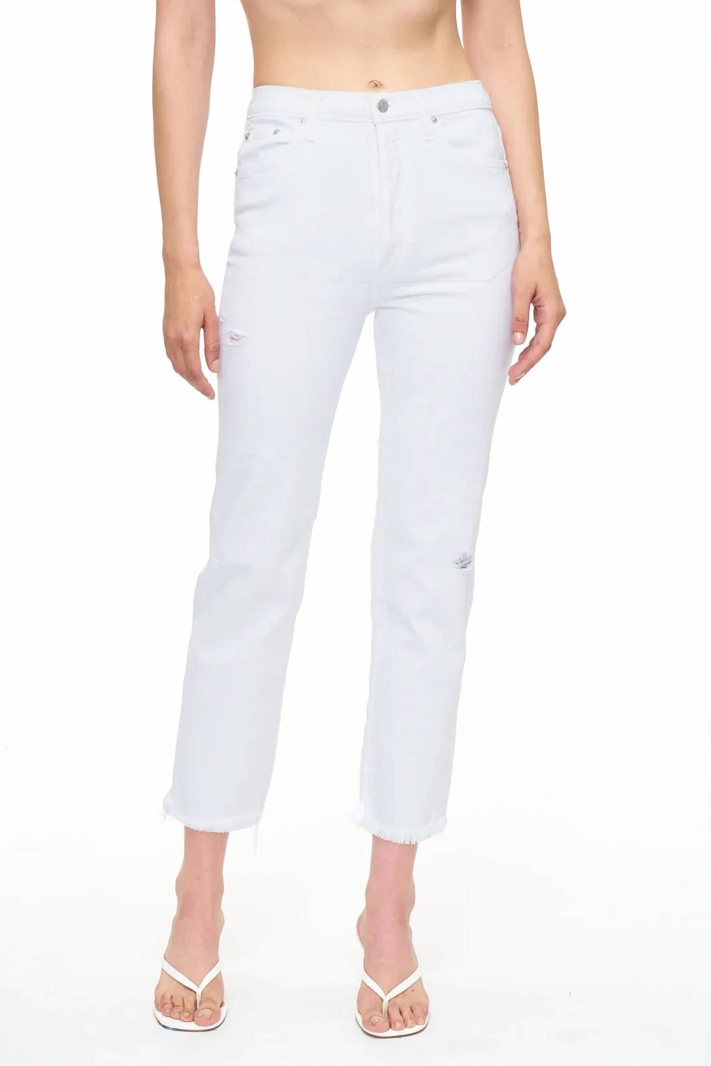 Pistola - Charlie High Rise Classic Straight Ankle Jeans