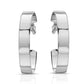 Eklexic - Women's 2.5" Skylar Hoops