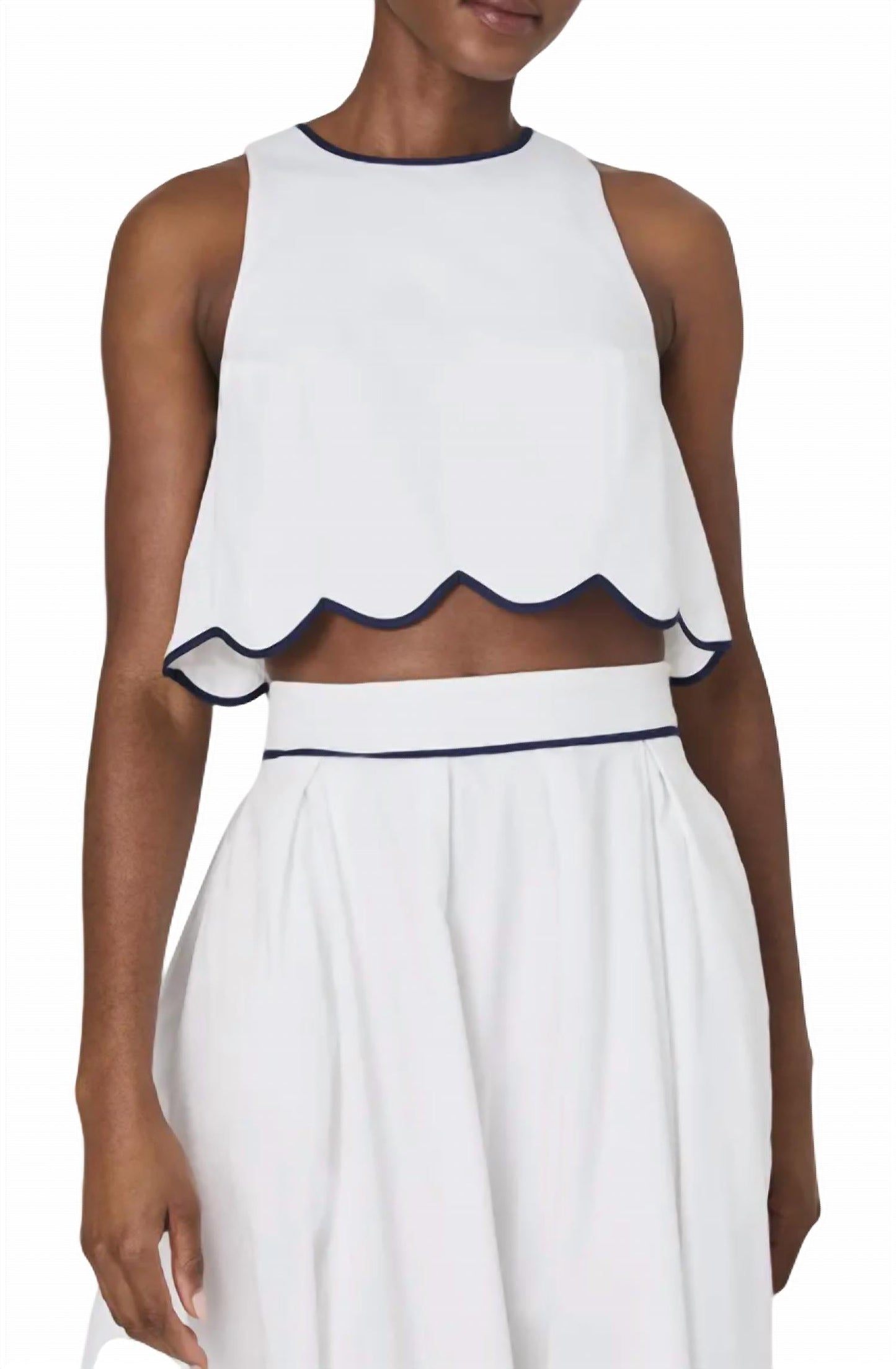 French Connection - Alexis Scallop Top