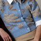 Greylin - Taly Floral Puff Sleeve Cardigan