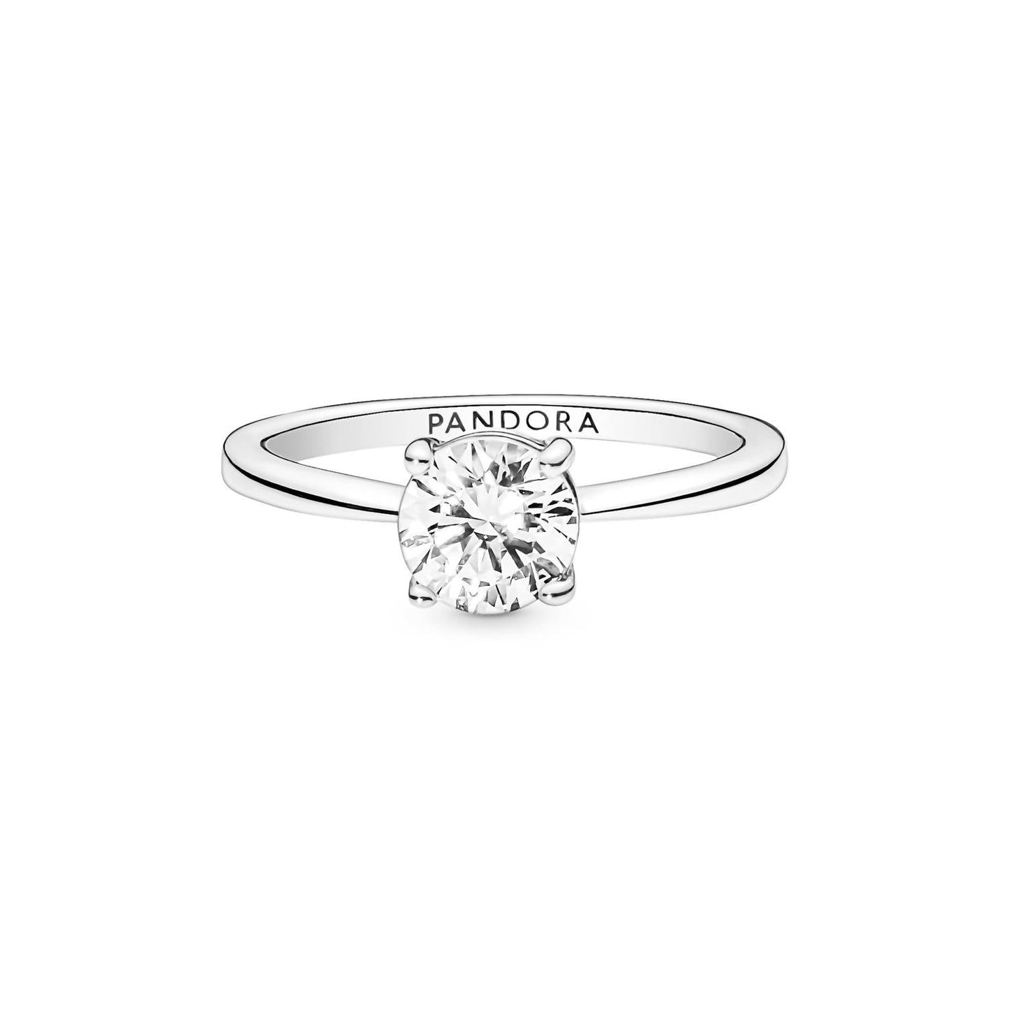 Pandora - Women's Sparkling Solitaire Ring
