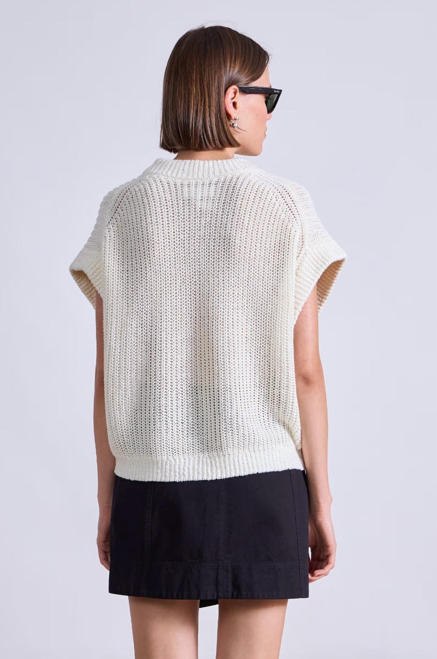 Apiece Apart - Olivia Linen Vest - Cream