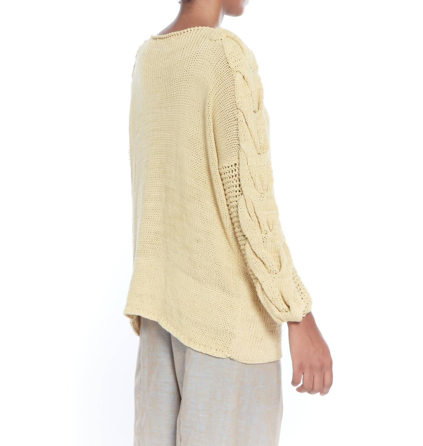 Matthildur - Sunn Knitted Long Sleeve Sweater