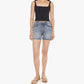 Mother - Skipper Short N Long Fray Denim Shorts