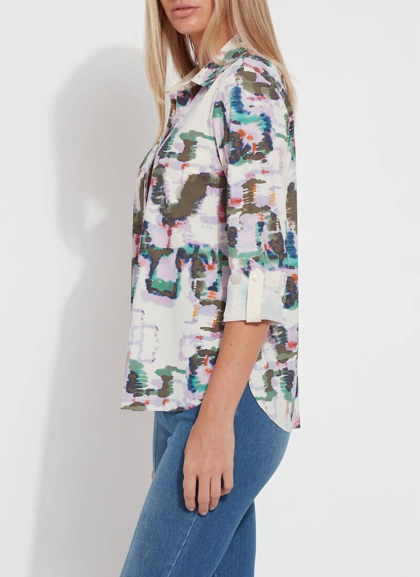 Lysse - Patterned Roll Tab Connie