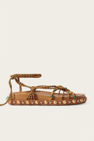 Aquazzura - Women's Tropical Rope Raffia Sandals