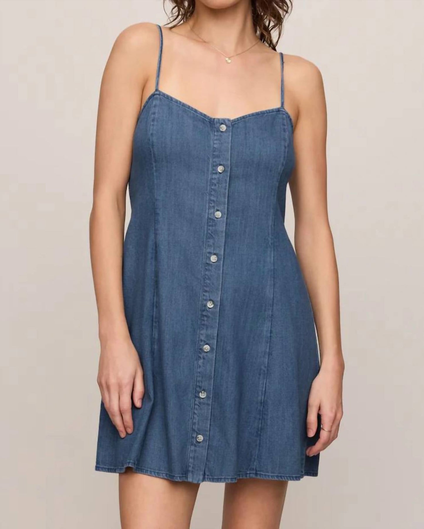 Z Supply - Angel Eyes Denim Mini Dress