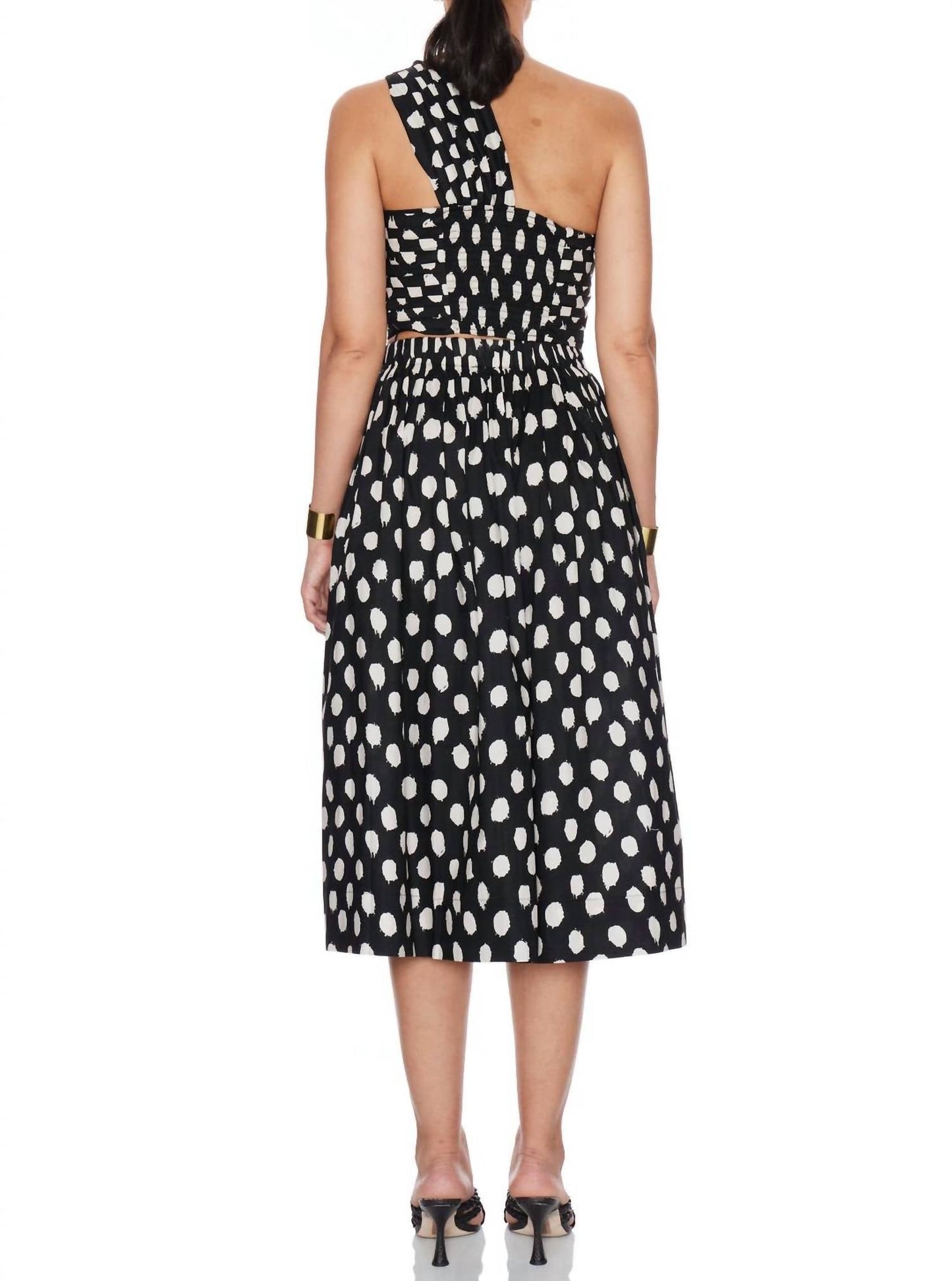 Lucy Paris - Amari Polka Dot Crop Top