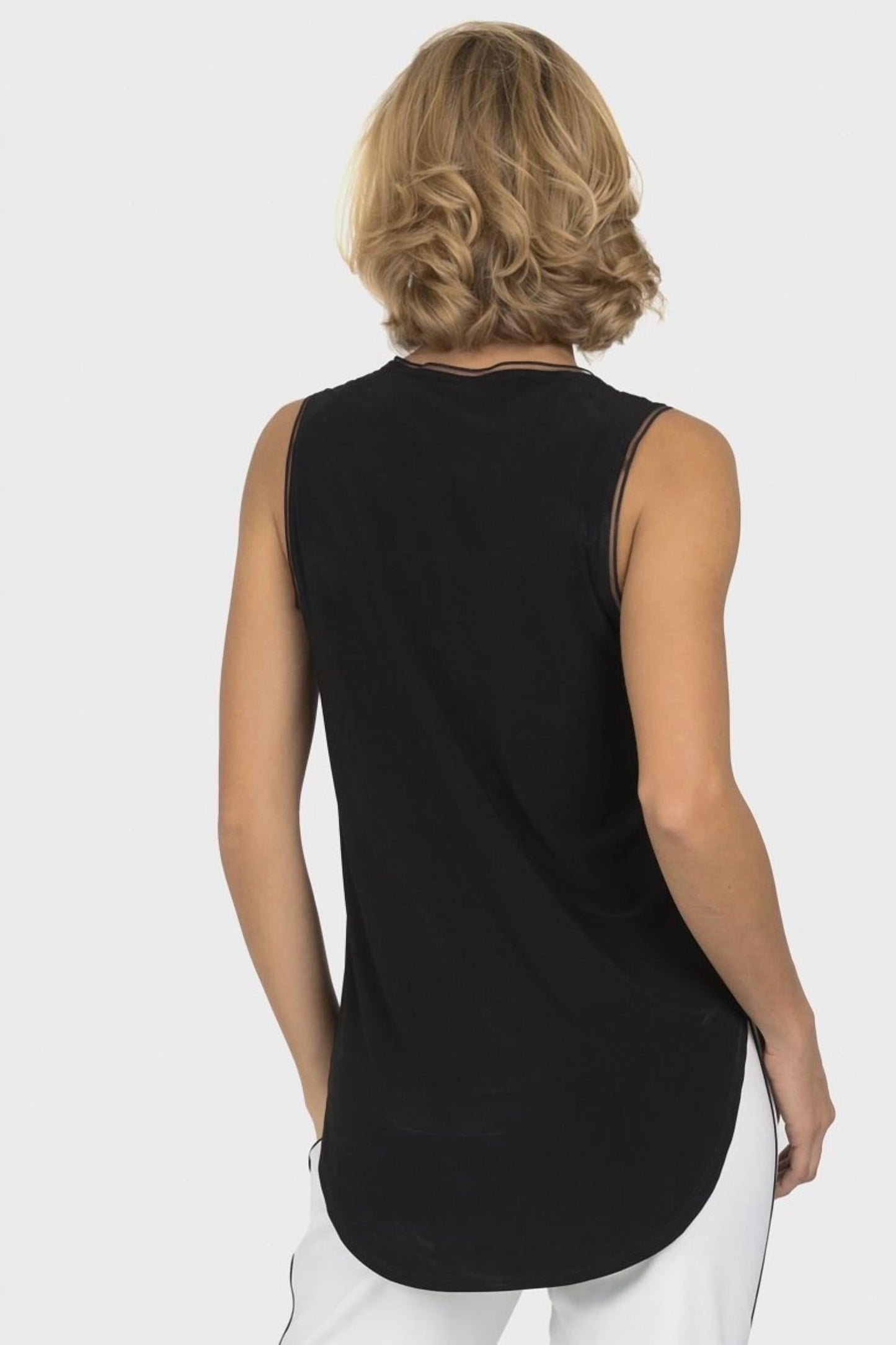 Joseph Ribkoff - Sleeveless Shaped Top