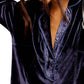 Free People - Luxy Velvet Solid Shirt