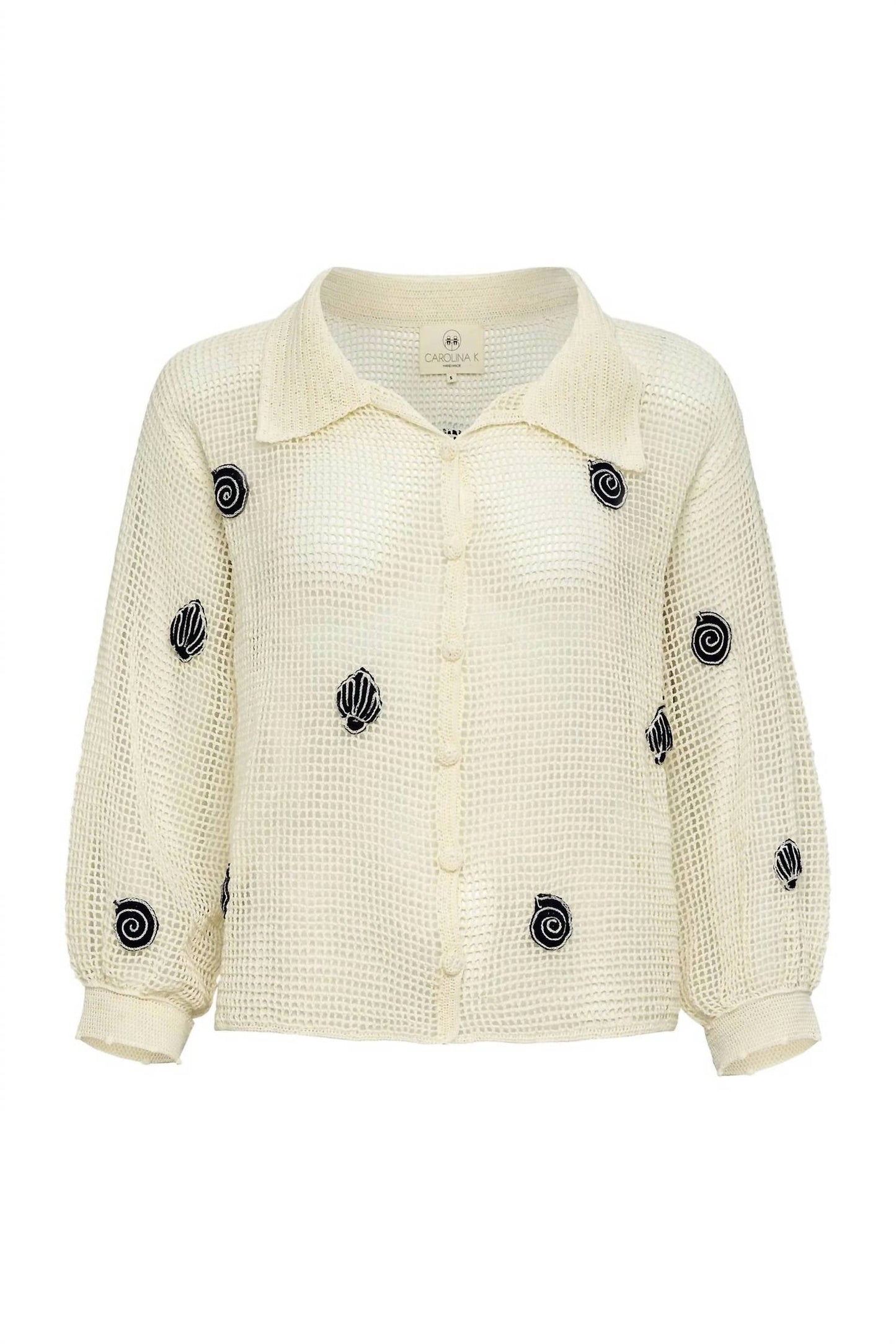 Carolina K - Delmar Crochet Bomber Jacket