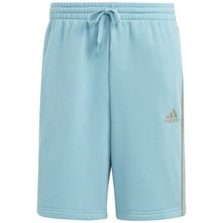 Adidas Men's Fleece Shorts Blue Small