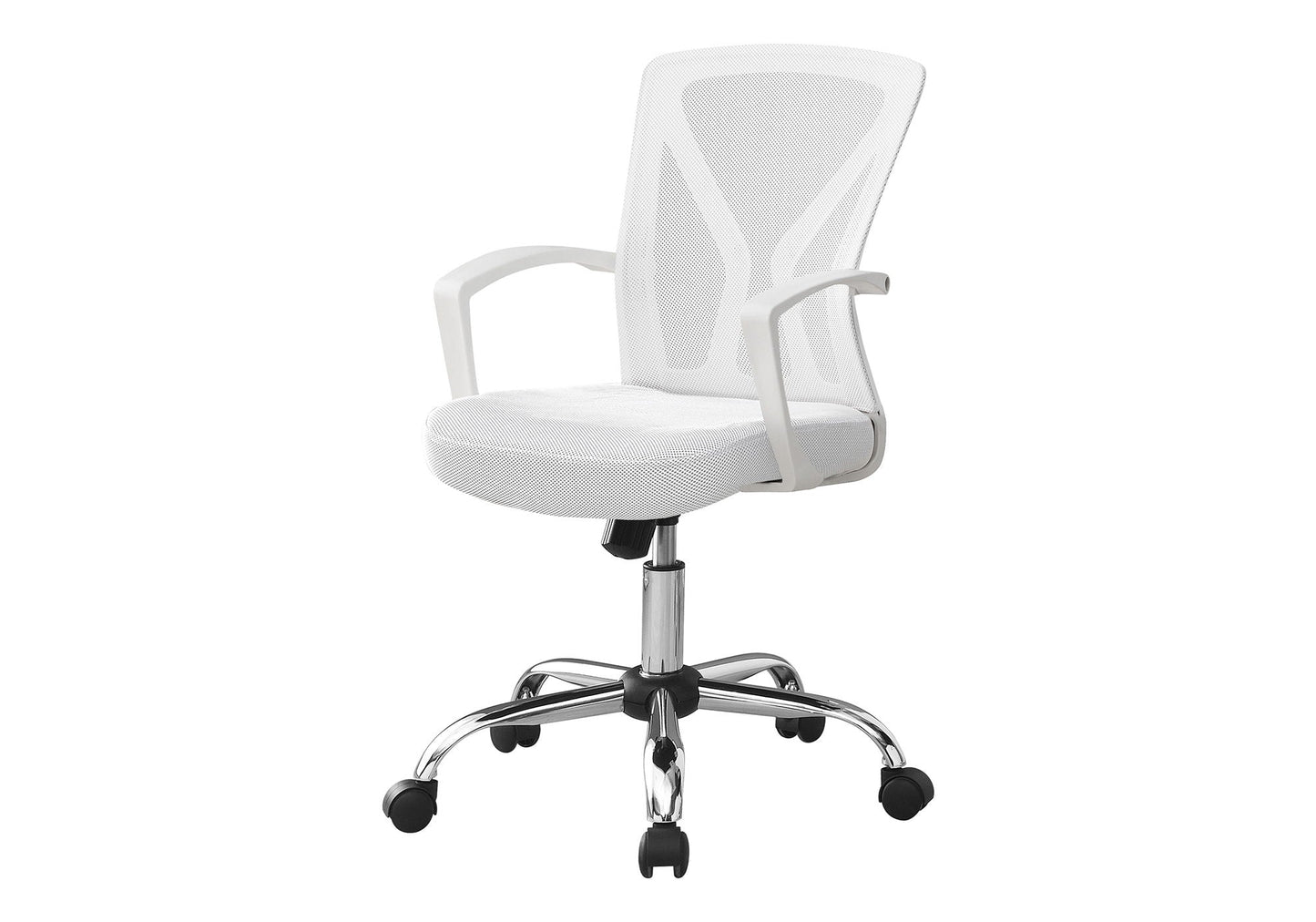 Office Chair with Adjustable Height and Swivel - Ergonomic Contemporary Design