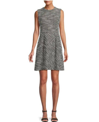 Calvin Klein - Vestido tubinho de tweed