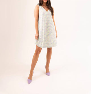 Molly Bracken - Vestido de tweed prismático