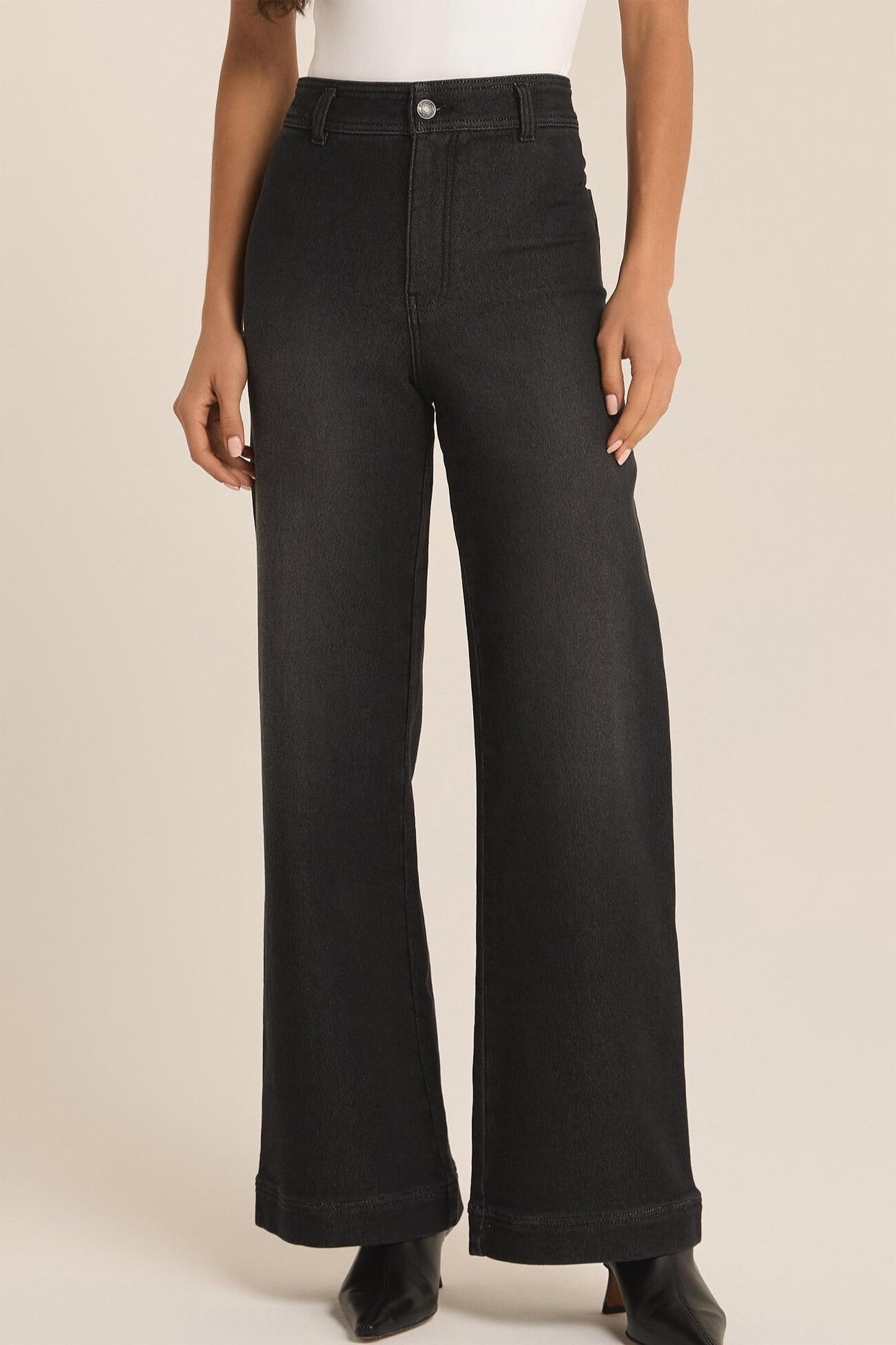 Z Supply - Rilynn Wide Leg Denim Trouser