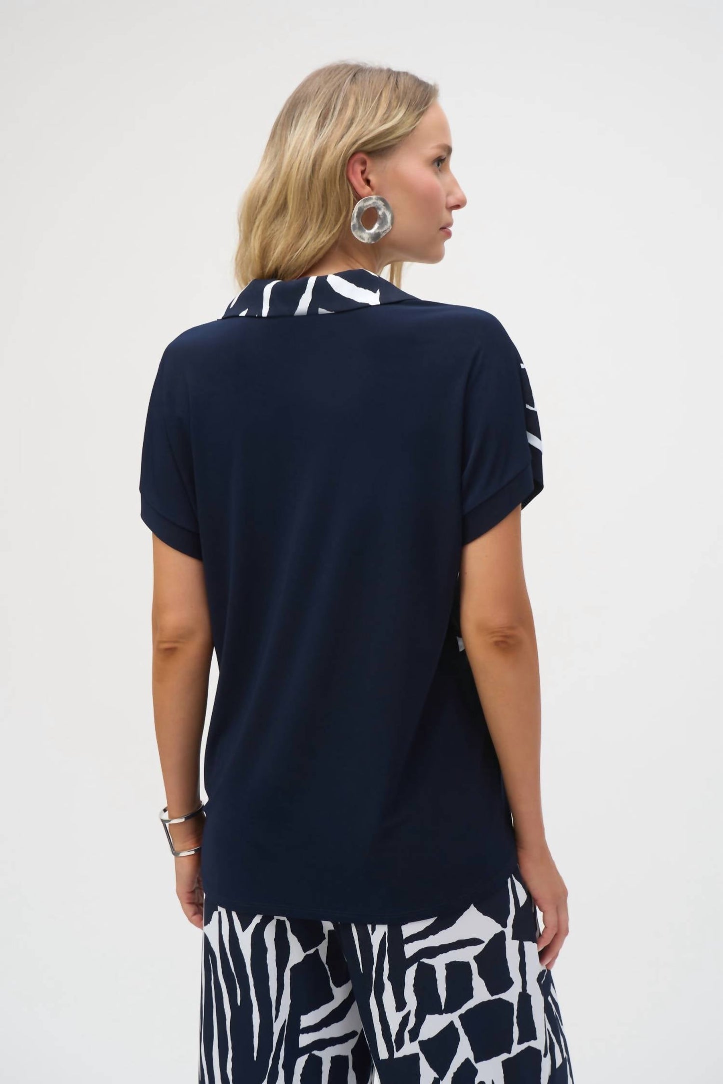 Joseph Ribkoff - Abstract Pullover Top