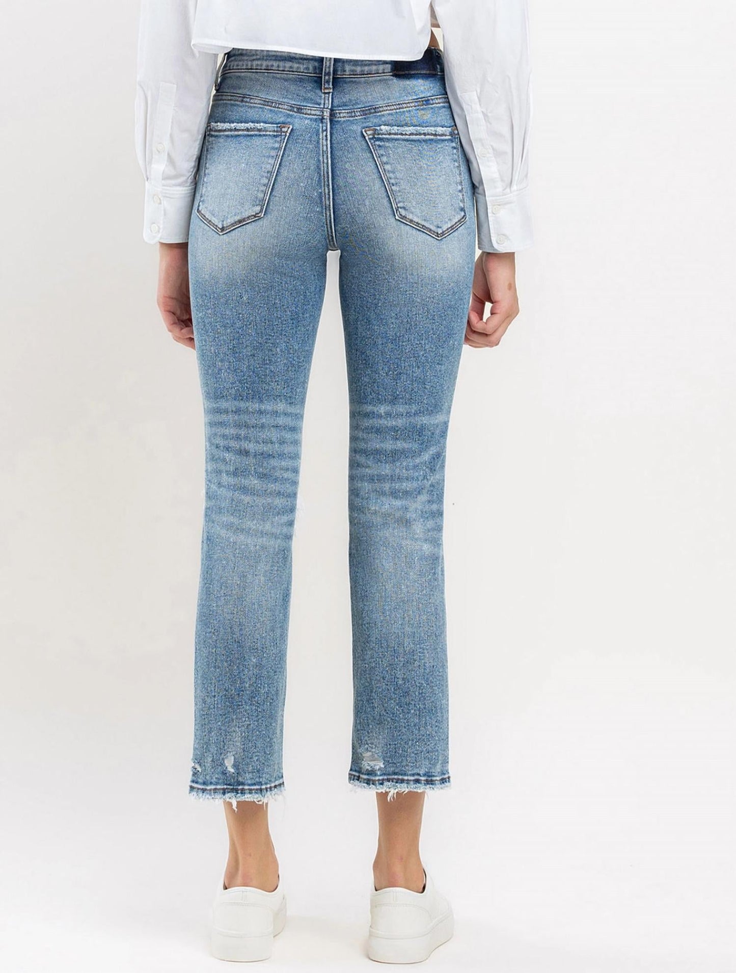 Vervet By Flying Monkey - High Rise Slim Straight Jeans