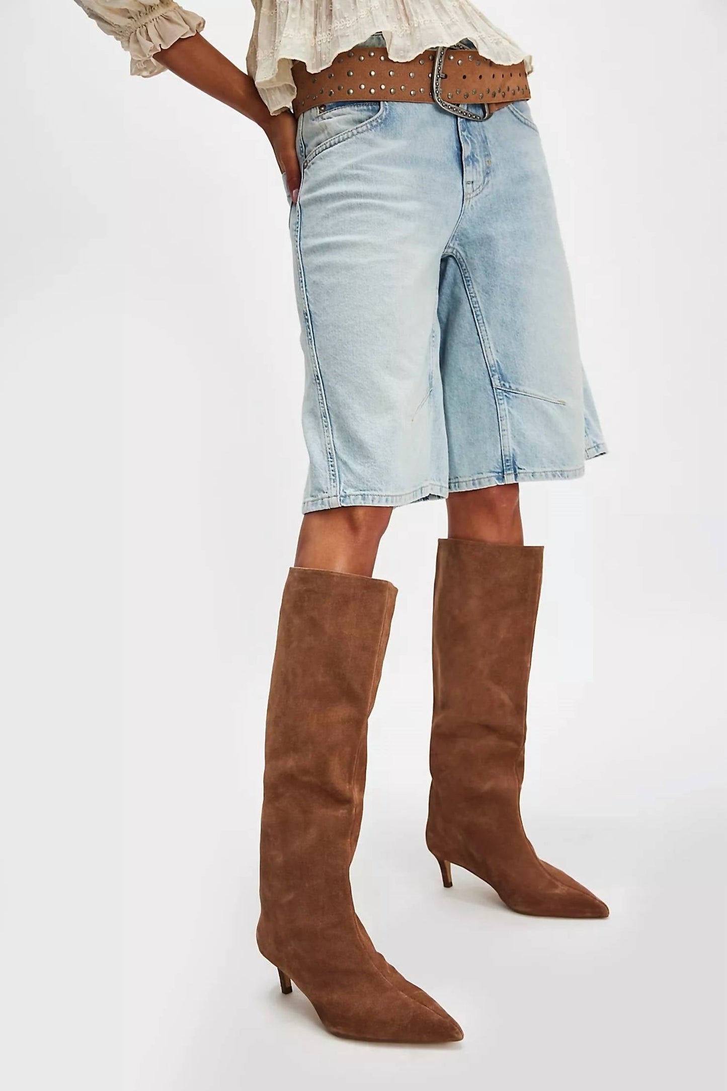 Free People - Women's Kiki Kitten Heel Boot