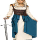Compre Fantasia de Rainha Viking Feminina Seasons Branca Tamanho Médio
