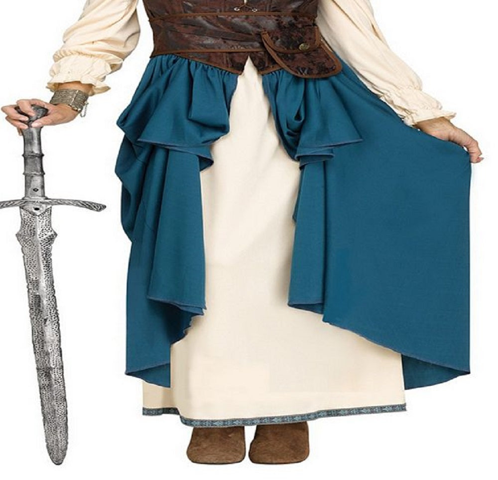 Compre Fantasia de Rainha Viking Feminina Seasons Branca Tamanho Médio
