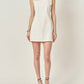 English Factory - Denim Sleeveless Mini Dress