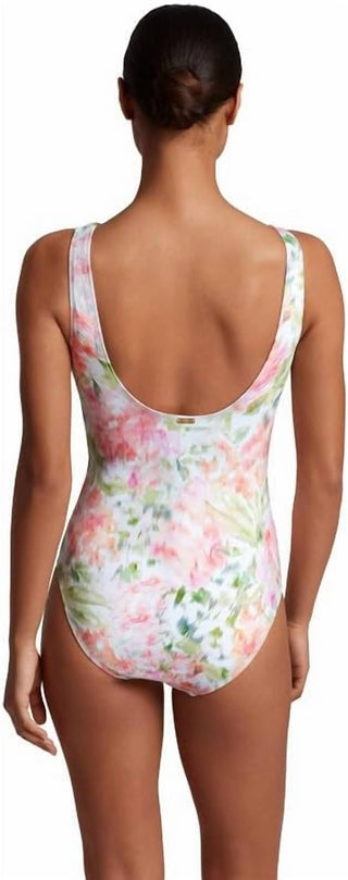 Ralph Lauren - Maiô com estampa floral e babados