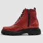Kcr Group - Women's Modern Lined Zip-up Leather Boots