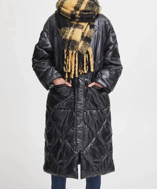 Ichi - CACHECOL FEMININO COM FRANJAS XADREZ