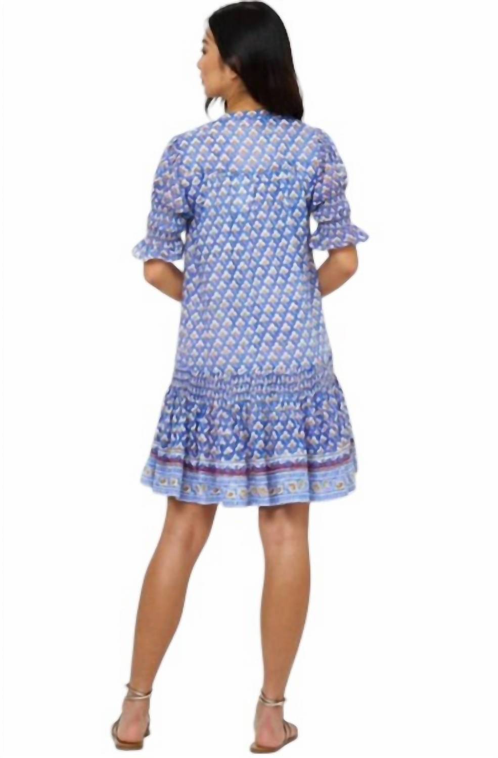 Oliphant - Smocked Drop Mini Dress