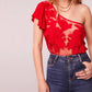 Americhine - Kallithea One Shoulder Bodysuit