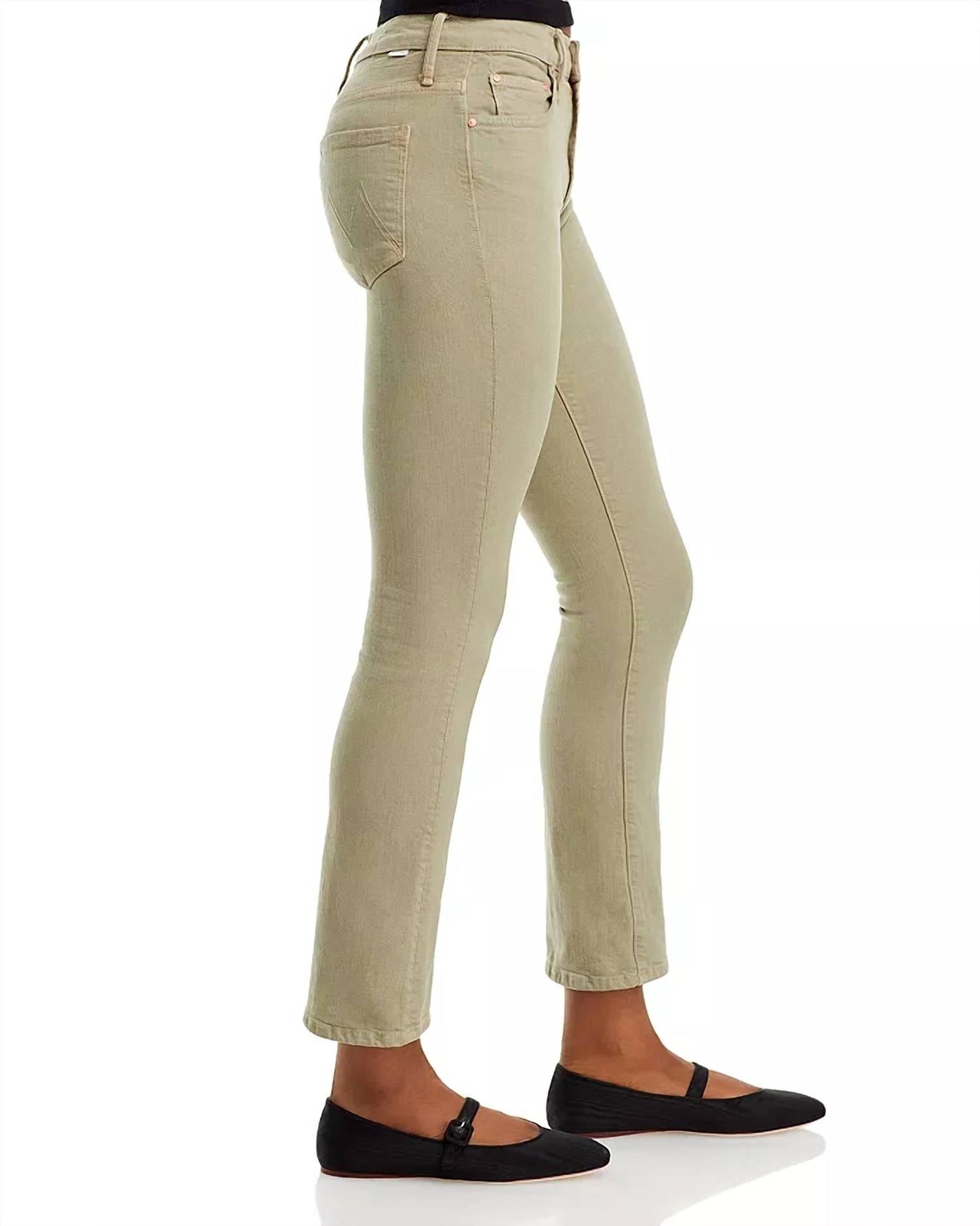 Mother - Insider Hover High Rise Straight Jeans