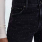 Pistola - Lexi Mid Rise Bowed Straight Jeans