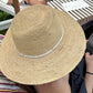 Jocelyn - Women's Straw With Shell Hearts Hat
