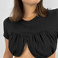 Mimosa - Crew Neck Cropped Underwire Tee
