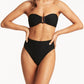 Sea Level Australia - Honeycomb U Bar Bandeau Bikini Top