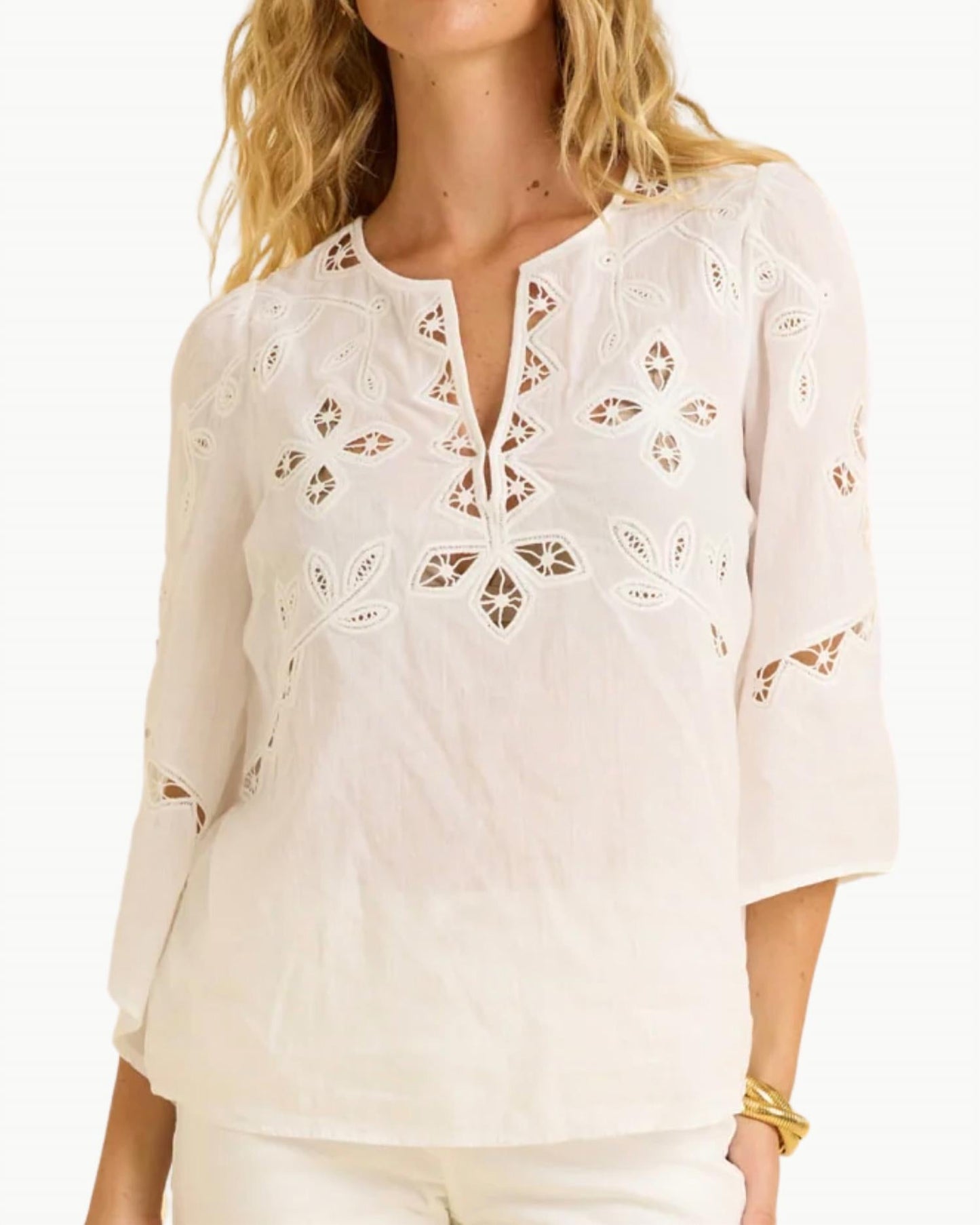 Calypso St. Barth - Bella Three-quarter Sleeve Top