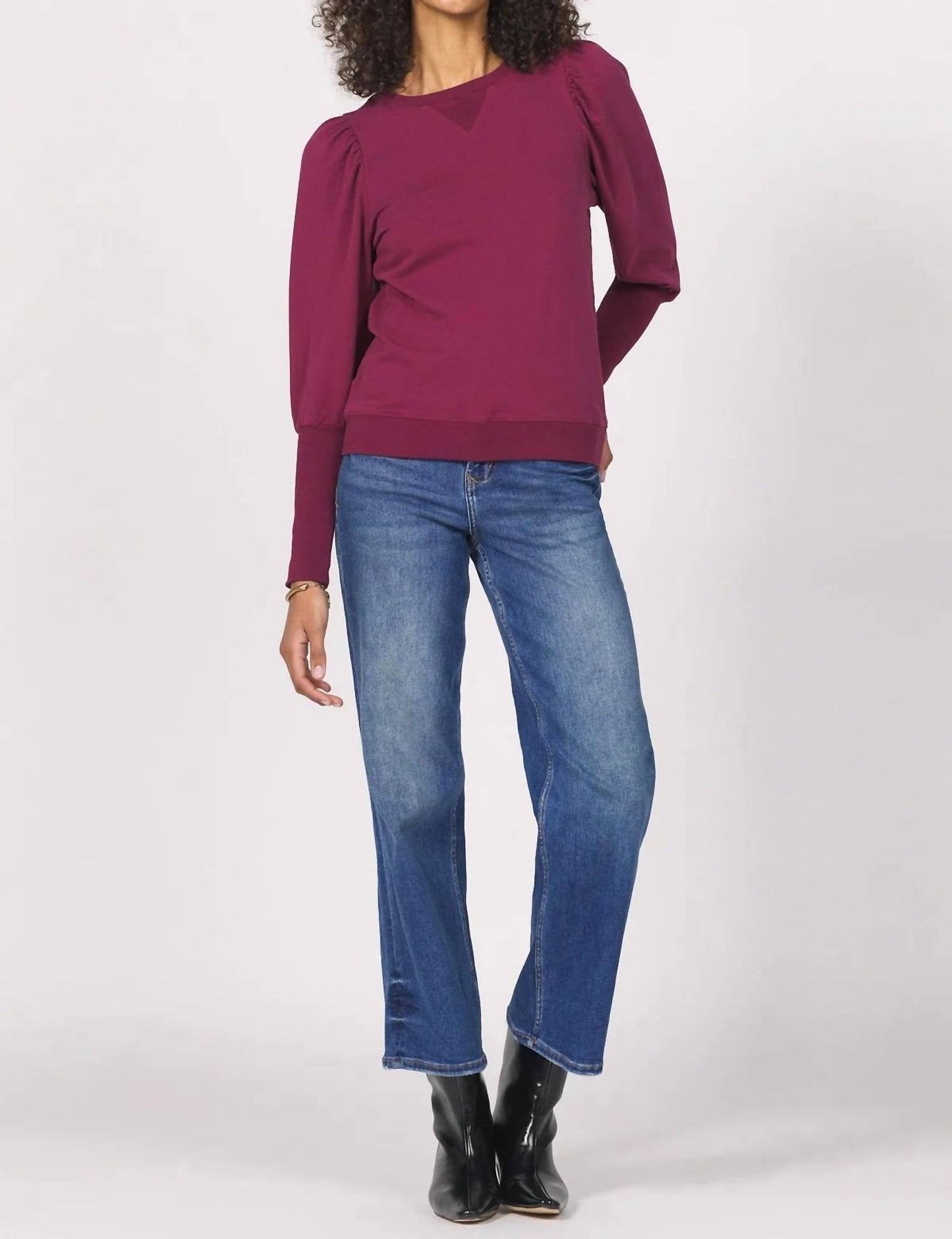 Another Love - Tara Puff Sleeve Sweatshirt