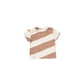 Omamimini - Baby Boxy T-Shirt with Stripes